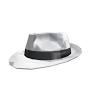 White Sparkle Time Fedora